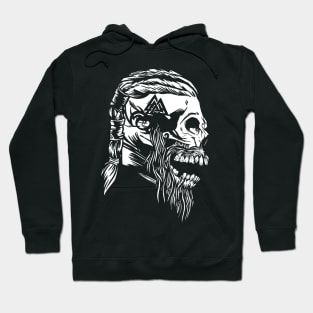 Viking Warrior Skull Hoodie